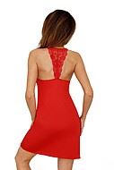 Romantic chemise, lace overlay, thin shoulder straps